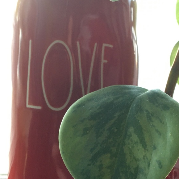 Rae Dunn Red Valentine Love Vase - Picture 2 of 2